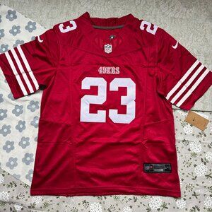 NFL San Francisco 49ers (Christian McCaffrey)Men's Game Football Jersey
